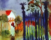 奥古斯特 马克 : Garden Gate